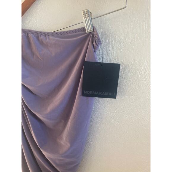 NWT Norma Kamali Diana Gown Powder Purple Bodycon Cocktail Dress REVOLVE XS - Picture 4 of 7